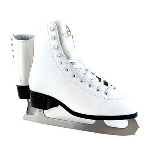 NIB, Women’s Size 8 American Athletic Tricot Lined Figure White Ice Skates